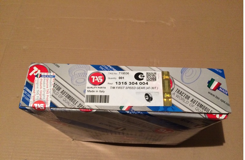 ШЕСТЕРНЯ ПЕРВОЙ ПЕРЕДАЧИ ВТОРИЧНОГО ВАЛА (Kacmazlar)